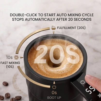 Aura Sip™ Self-Stirring Mug